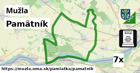 Pamätník, Mužla