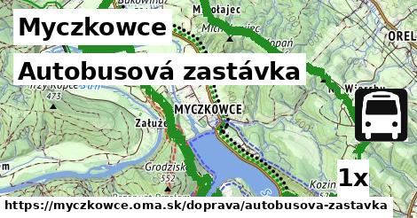 Autobusová zastávka, Myczkowce