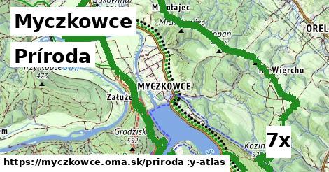 príroda v Myczkowce