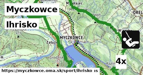 ihrisko v Myczkowce