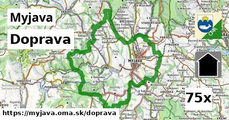 doprava v Myjava