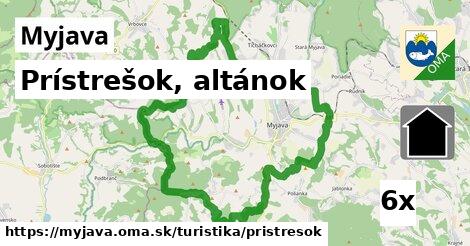 Prístrešok, altánok, Myjava