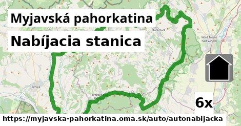 Nabíjacia stanica, Myjavská pahorkatina