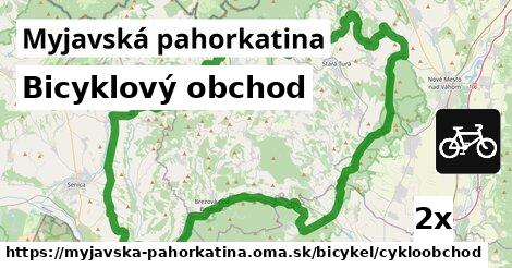 Bicyklový obchod, Myjavská pahorkatina