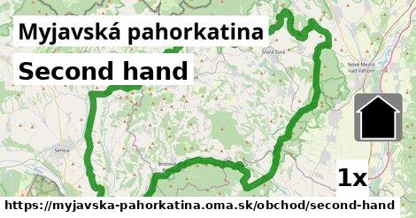 Second hand, Myjavská pahorkatina