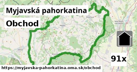 obchod v Myjavská pahorkatina