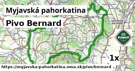 Pivo Bernard, Myjavská pahorkatina