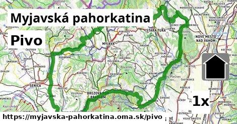 pivo v Myjavská pahorkatina