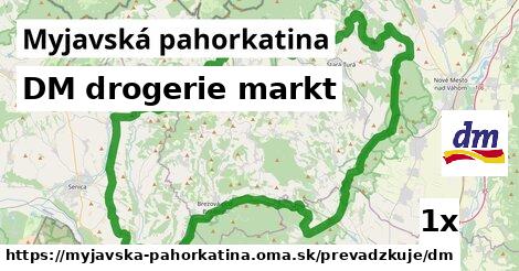 DM drogerie markt, Myjavská pahorkatina