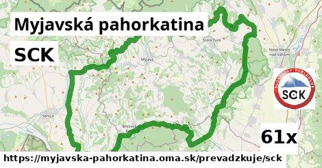 SCK, Myjavská pahorkatina