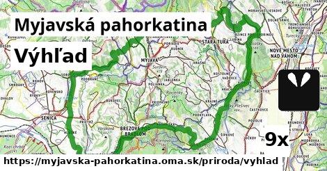 výhľad v Myjavská pahorkatina