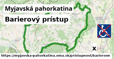 Barierový prístup, Myjavská pahorkatina