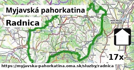 Radnica, Myjavská pahorkatina