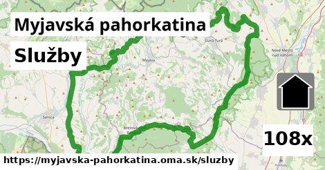 služby v Myjavská pahorkatina