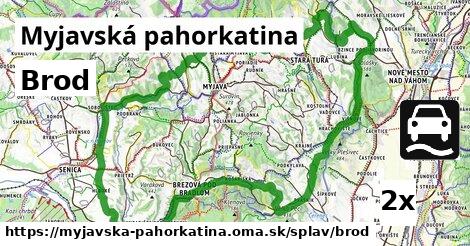 brod v Myjavská pahorkatina