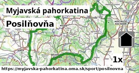 posilňovňa v Myjavská pahorkatina