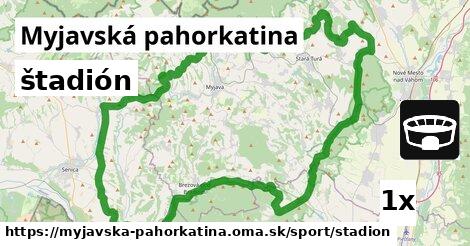 štadión, Myjavská pahorkatina