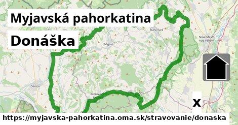 Donáška, Myjavská pahorkatina