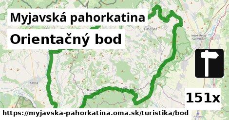 Orientačný bod, Myjavská pahorkatina