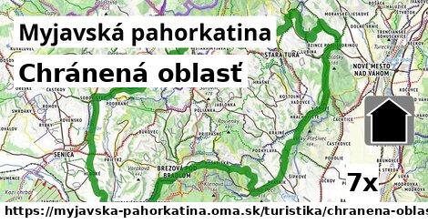 chránená oblasť v Myjavská pahorkatina