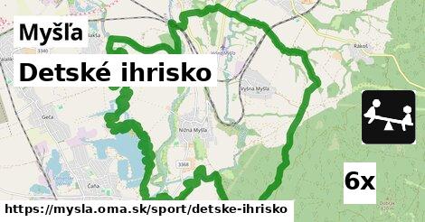 Detské ihrisko, Myšľa