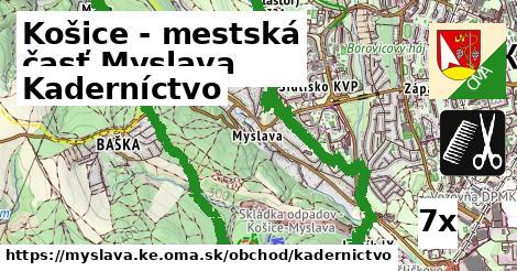 kaderníctvo v Košice - mestská časť Myslava