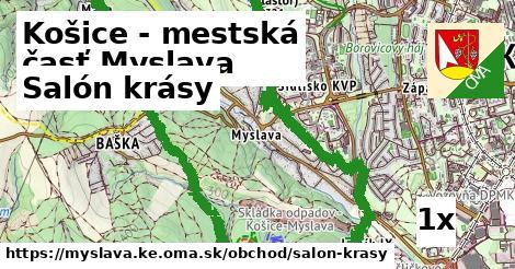 salón krásy v Košice - mestská časť Myslava