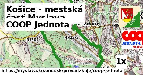 COOP Jednota, Košice - mestská časť Myslava