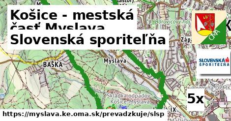 Slovenská sporiteľňa, Košice - mestská časť Myslava