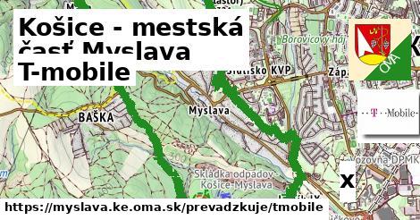 T-mobile, Košice - mestská časť Myslava