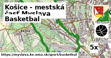 Basketbal, Košice - mestská časť Myslava