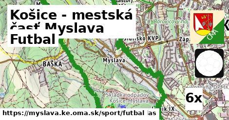 Futbal, Košice - mestská časť Myslava