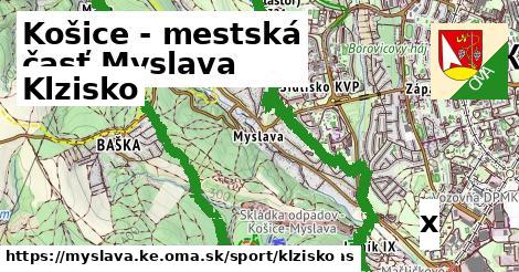 Klzisko, Košice - mestská časť Myslava