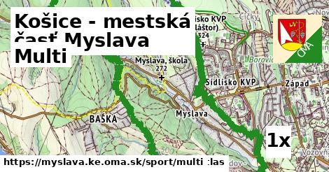 Multi, Košice - mestská časť Myslava