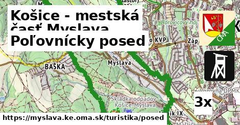 Poľovnícky posed, Košice - mestská časť Myslava