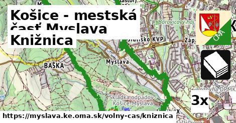 Knižnica, Košice - mestská časť Myslava