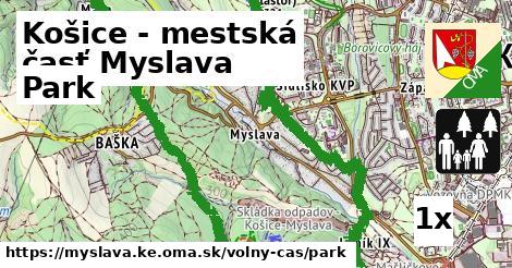 Park, Košice - mestská časť Myslava