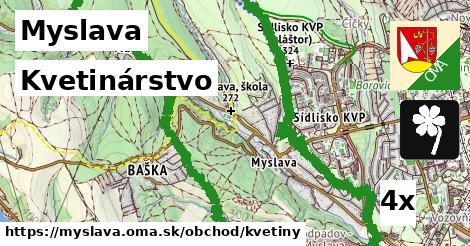 Kvetinárstvo, Myslava