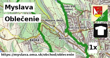 Oblečenie, Myslava