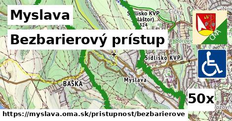 Bezbarierový prístup, Myslava