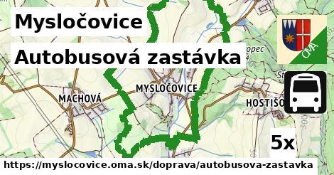 Autobusová zastávka, Mysločovice