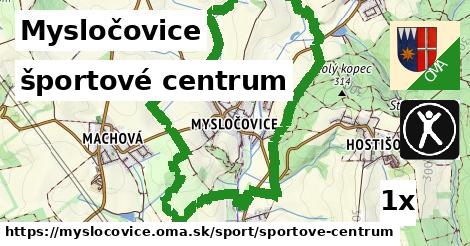 športové centrum, Mysločovice