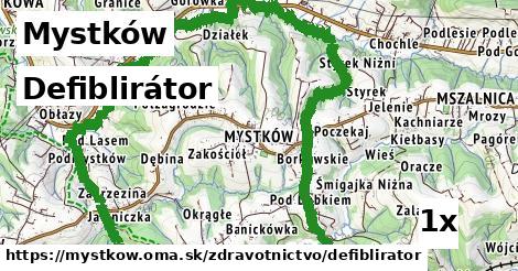 defiblirátor v Mystków