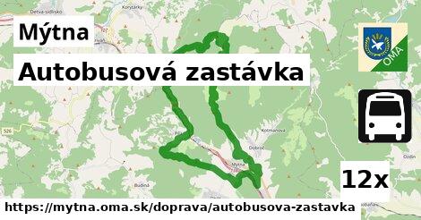 Autobusová zastávka, Mýtna