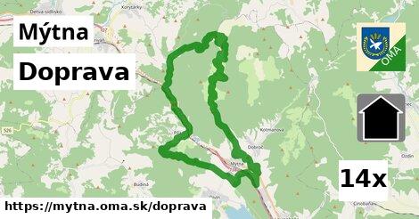 doprava v Mýtna