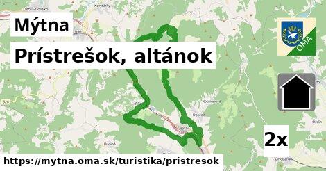 Prístrešok, altánok, Mýtna