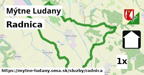 Radnica, Mýtne Ludany