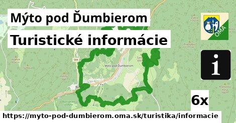 Turistické informácie, Mýto pod Ďumbierom