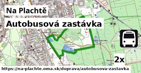 autobusová zastávka v Na Plachtě