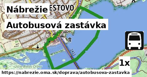 Autobusová zastávka, Nábrežie